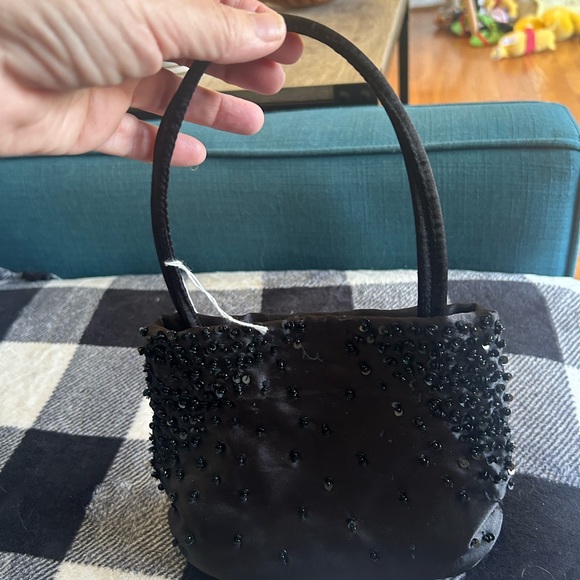 Women’s small beaded evening bag purse - Picture 2 of 3